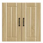 vidaXL Kuchynská nástenná skrinka Lucca, dub sonoma, kompozitné drevo – Obrázok 5