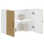 vidaXL Kuchynská nástenná skrinka Lucca, dub sonoma, kompozitné drevo – Obrázok 8