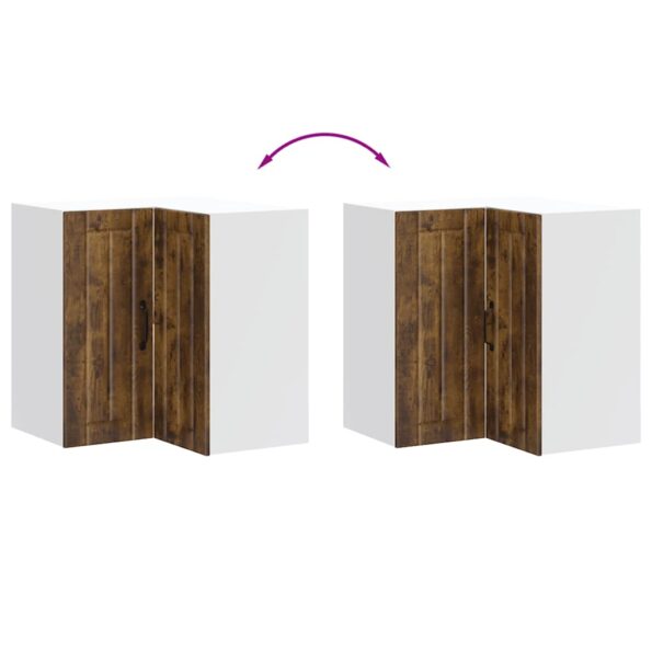 vidaXL Kuchynská nástenná rohová skrinka Lucca kompozitné drevo – Obrázok 8