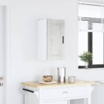 vidaXL Kuchynská nástenná skrinka Porto, betónovo sivé