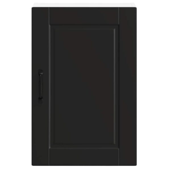 vidaXL Kuchynská nástenná skrinka Porto, čierna, kompozitné drevo – Obrázok 5