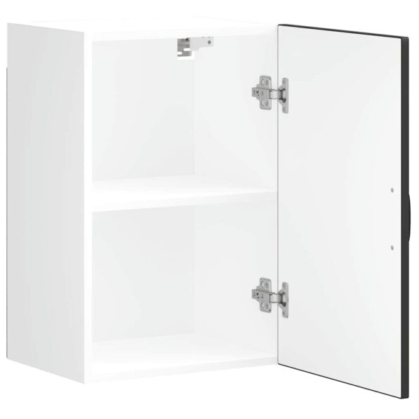 vidaXL Kuchynská nástenná skrinka Porto, čierna, kompozitné drevo – Obrázok 6