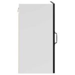 vidaXL Kuchynská nástenná skrinka Porto, čierna, kompozitné drevo – Obrázok 7