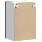 vidaXL Kuchynská nástenná skrinka Porto, čierna, kompozitné drevo – Obrázok 8