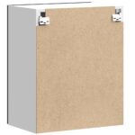 vidaXL Kuchynská nástenná skrinka Porto, čierna, kompozitné drevo – Obrázok 8