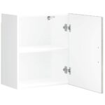 vidaXL Kuchynská nástenná skrinka Porto, betónovo sivé – Obrázok 6