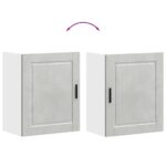 vidaXL Kuchynská nástenná skrinka Porto, betónovo sivé – Obrázok 9