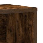 vidaXL Knižnica dymový dub 60x24x101,5 cm kompozitné drevo – Obrázok 9