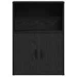 vidaXL Knižnica čierny dub 60x24x85 cm kompozitné drevo – Obrázok 4