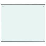 vidaXL Kuchynská zástena, mliečna 70x60 cm, tvrdené sklo – Obrázok 2