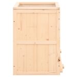 vidaXL Klietka pre škrečka 81x40x60 cm jedľové masívne drevo – Obrázok 5