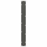 vidaXL Nohy k jedálenskému stolu v tvare V, 3 ks, antracitové, 90 x (72-73,3) cm, oceľ – Obrázok 7