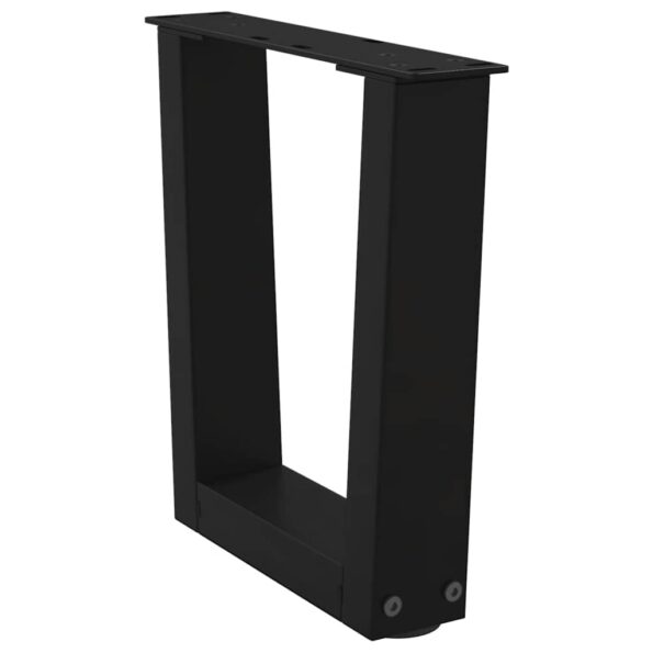 VXL8721102957697_g_en_hd_3.jpg vidaXL Nohy jedálenského stola V-Shape 2 ks Čierna 40x(30-31,3)cm Oceľ – Obrázok 4