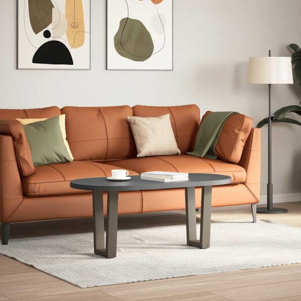 vidaXL Nohy jedálenského stola V-Shape 2 ks Prírodná oceľ – Obrázok 2