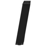 vidaXL Nohy konferenčného stolíka v tvare U, 2 ks, čierne, 38 x (42-43) cm, oceľové – Obrázok 6