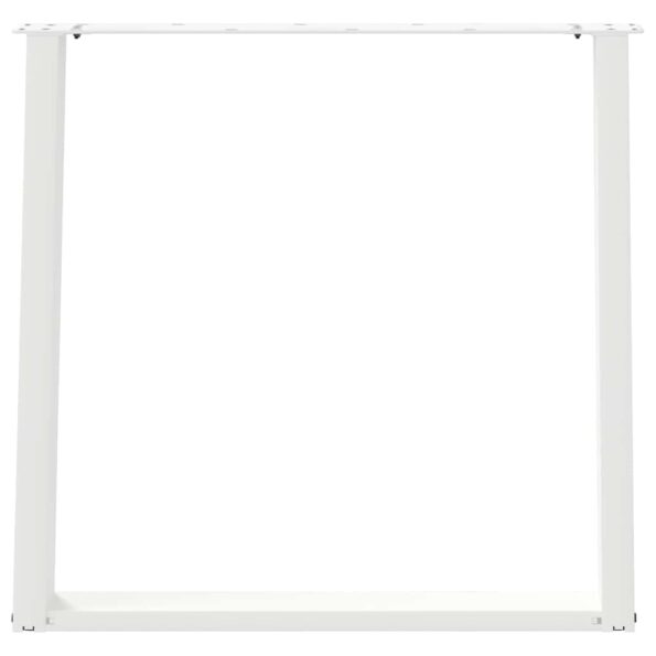 VXL8721158314574_g_en_hd_4.jpg vidaXL Nohy jedálenského stola v tvare U 2 ks Biela 80x(72-73) cm Oceľ – Obrázok 5