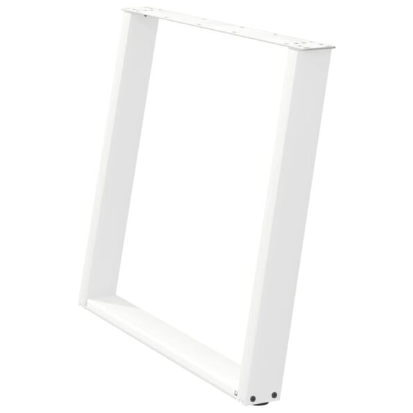 VXL8721158314659_g_en_hd_3.jpg vidaXL Nohy jedálenského stola v tvare U 2 ks Biela 100x(72-73) cm – Obrázok 4