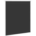 vidaXL roleta Blackout Black 135x130 cm Šírka látky 131,6 cm Polyester – Obrázok 3