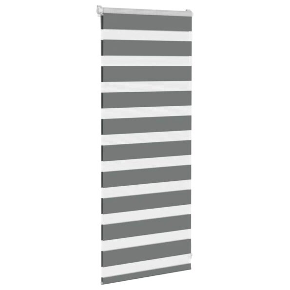 VXL8721158343994_g_en_hd_2.jpg vidaXL Zebra roleta tmavošedá 65x100 cm šírka látky 60,9 cm polyester – Obrázok 3