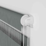 vidaXL Zebra roleta tmavošedá 60x150 cm šírka látky 55,9 cm polyester – Obrázok 10