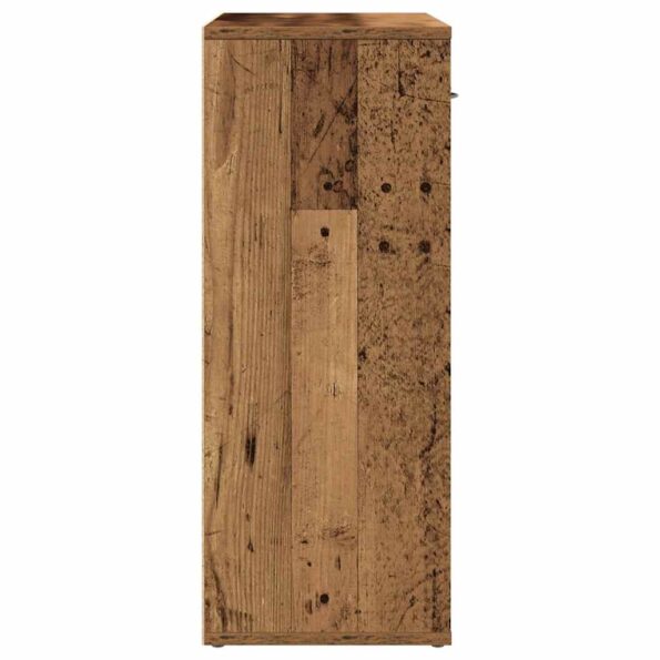 vidaXL Komoda staré drevo 60x30x75 cm kompozitné drevo – Obrázok 6