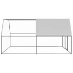 vidaXL Vonkajšia klietka pre sliepky 3x4x2 m pozinkovaná oceľ – Obrázok 3