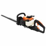vidaXL Benzínové nožnice na živý plot oranžové a čierne 722 mm – Obrázok 2
