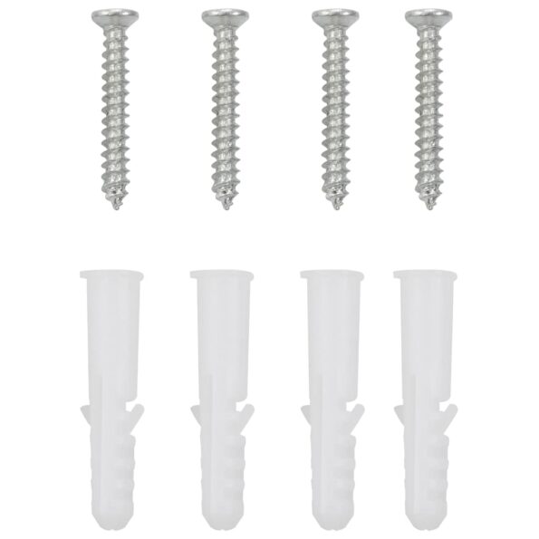 vidaXL Kuchynská zástena, čierna 70x60 cm, tvrdené sklo – Obrázok 7