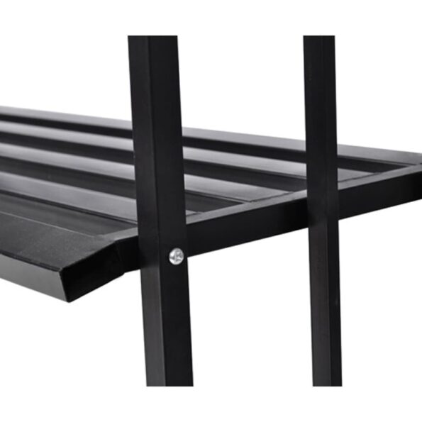 vidaXL Záhradná pergola na ruže s lavičkou – Obrázok 4