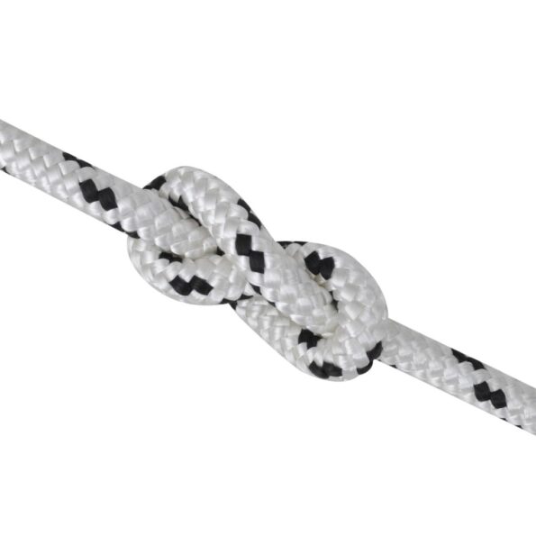 vidaXL Spletané lodné lano, polyester 10 mm x 50 m – Obrázok 2