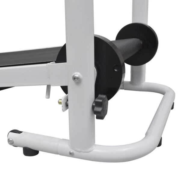 vidaXL Mini bežecký pás, skladací 93x36 cm, čierny – Obrázok 5