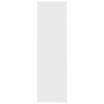 vidaXL Knižnica, biela 97,5x29,5x100 cm, kompozitné drevo – Obrázok 5