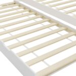 vidaXL Rám rozkladacej pohovky biely 90x200 cm borovicové drevo – Obrázok 5