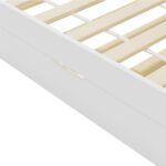 vidaXL Rám rozkladacej pohovky biely 90x200 cm borovicové drevo – Obrázok 7