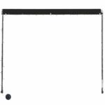 vidaXL Zaťahovacia markíza s LED 300x150 cm antracitová – Obrázok 6