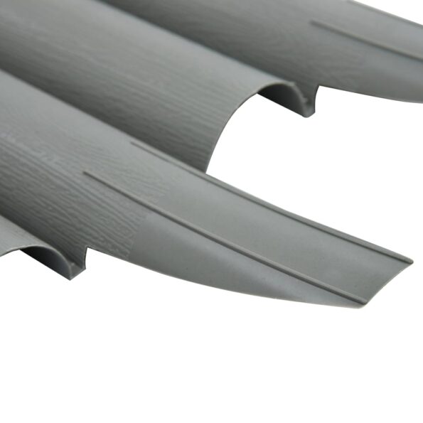 vidaXL Obruba trávnika 36 ks sivá 10 m PP – Obrázok 6