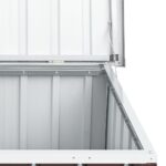 vidaXL Záhradný úložný box hnedý 129x67x65 cm – Obrázok 7