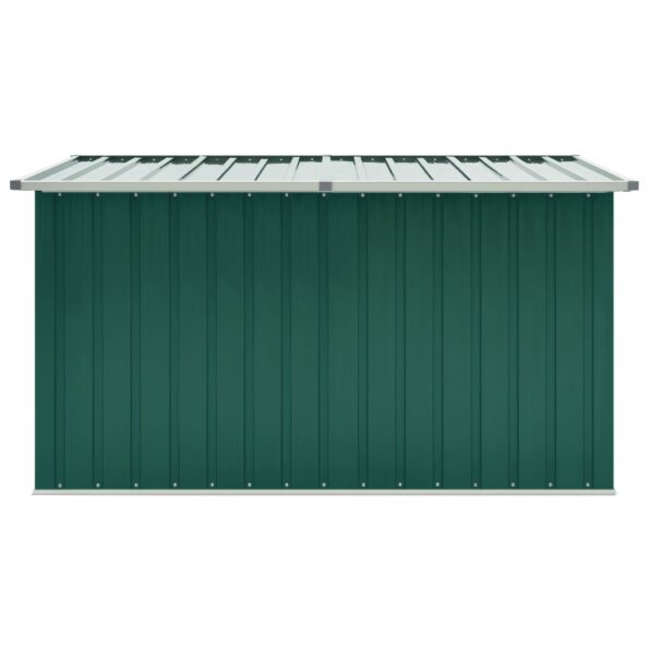 vidaXL Záhradný úložný box zelený 171x99x93 cm – Obrázok 4