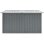 vidaXL Záhradný úložný box sivý 171x99x93 cm – Obrázok 4