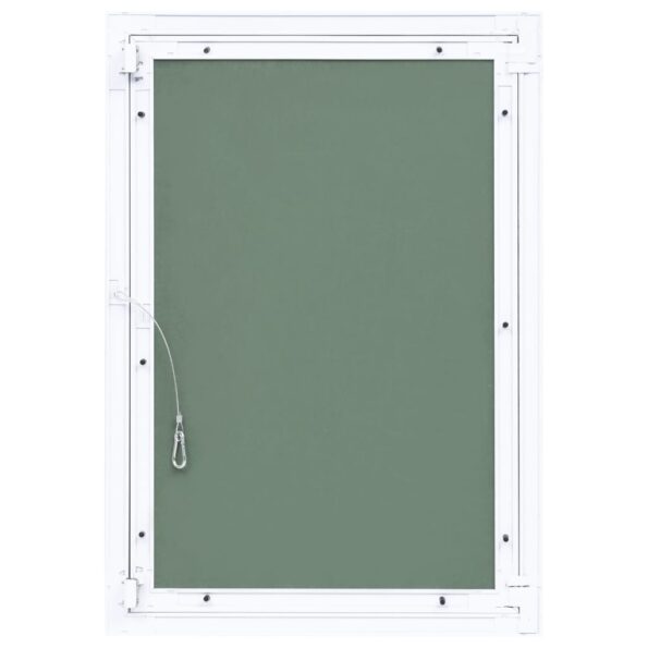 vidaXL Prístupový panel s hliníkovým rámom a sadrokartónom 300x600 mm – Obrázok 5