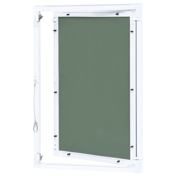 vidaXL Prístupový panel s hliníkovým rámom a sadrokartónom 400x600 mm – Obrázok 6