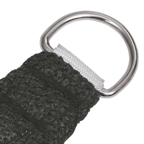vidaXL Tieniaca plachta 160 g/m², antracitová 3x6 m, HDPE – Obrázok 4
