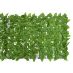 vidaXL Balkónová markíza so zelenými listami 500x75 cm – Obrázok 3