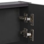 vidaXL LED kúpeľňová zrkadlová skrinka 89x14x62 cm – Obrázok 6