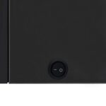 vidaXL LED kúpeľňová zrkadlová skrinka 89x14x62 cm – Obrázok 7