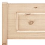 vidaXL Posteľný rám borovicový masív 120x200 cm – Obrázok 5