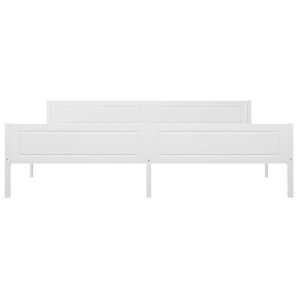 VXL8720286364208_g_en_hd_3.jpg vidaXL Posteľný rám borovicový masív biely 200x200 cm – Obrázok 4