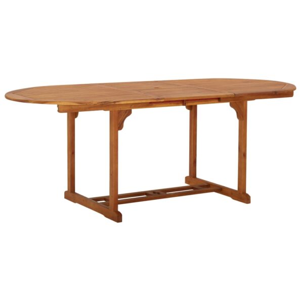 vidaXL 7-dielna záhradná jedálenská súprava polyratanová sivá – Obrázok 10