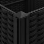 vidaXL Vyvýšený záhon 40x40x38 cm polypropylén – Obrázok 4