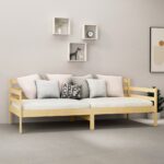 vidaXL Denná posteľ, borovicový masív 90x200 cm – Obrázok 3